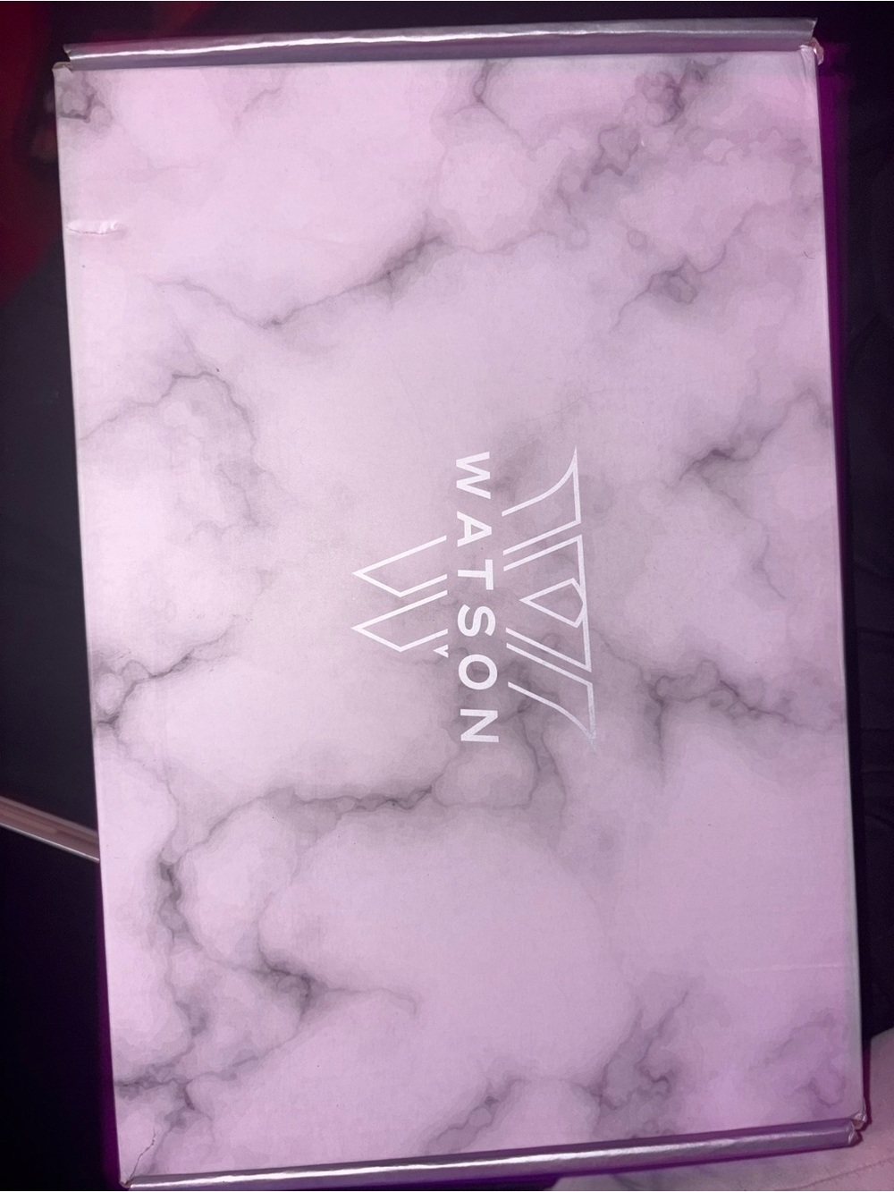 Watson Men's Shoes - Pink Marble Box